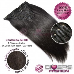 Extensiones de Clip Pelo Liso