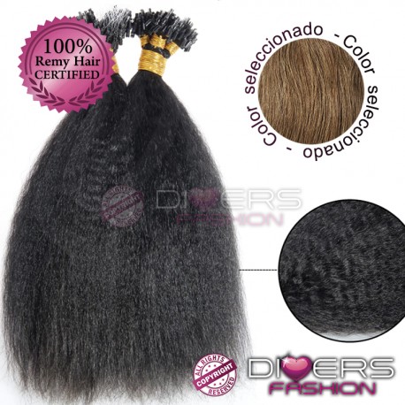 Extensiones anillas Easy / Micro LOOP - GRAPA Pelo Rizado Afro